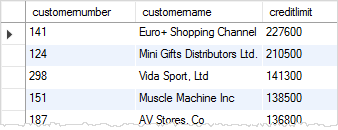 limite mysql obtém valores mais altos