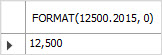 MySQL FORMAT zero casas decimais