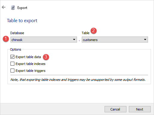 SQLite Exportar CSV Etapa 3