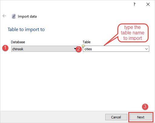 SQLite Importar csv para tabela Etapa 2