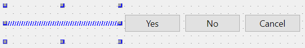 PyQt QHBoxLayout - Alinhe à direita usando um espaçador horizontal