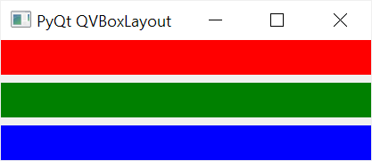 PyQt QVBoxLayout - Configurando margens de conteúdo