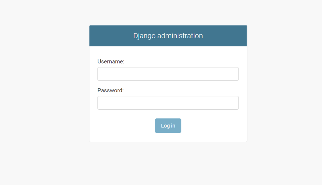 Django começando - login